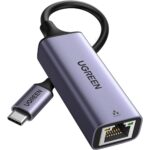 Ugreen USB 3.0 to Ethernet Adapter Gigabit Network Adapter Compatible with Nintendo Switch, Windows, MacOS, Linux, and More