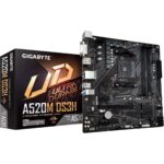 Gigabyte A520M DS3H - AMD AM4 microATX Motherboard