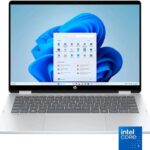 HP OmniBook 5 Flip 14-FP0023DX Intel Core 7 150U 16GB 512GB SSD 14" 2K Touchscreen x360 Display Backlit KB Win11 Glacier Gray