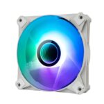 Aigo DarkFlash Twister DX240 V2 ARGB AIO Liquid CPU Cooler - White - Image 4