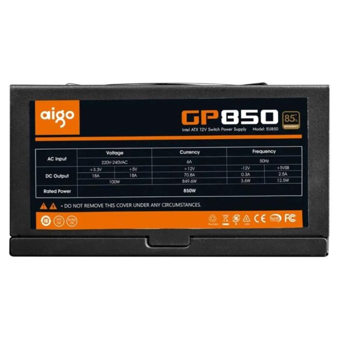 Darkflash AIGO GP850 850W 80 Plus Bronze Power Supply - Image 3