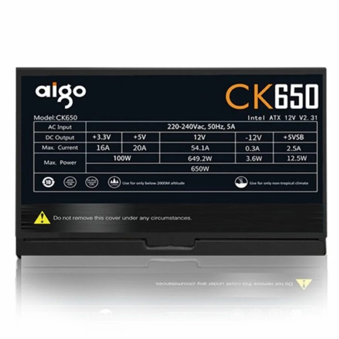 DarkFlash AIGO CK650 650 Watt Power Supply - Image 3