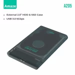 AMAZE USB 3.0 EXTERNAL HDD CASE ENCLOSURE 2.5” | A205