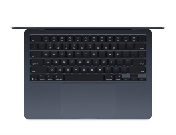 Apple MacBook Air MW123 M4 10-Core Chip 16GB 256GB SSD 13.6 Liquid Retina Display 8-Core GPU - Midnight - Image 2