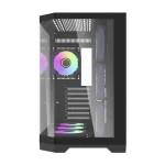 DarkFlash FT418 Pro Mid-Tower ATX Gaming PC Case – Black - Image 2