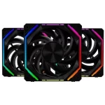 DarkFlash INF32 3 in 1 Computer Case Fan Black - Image 2