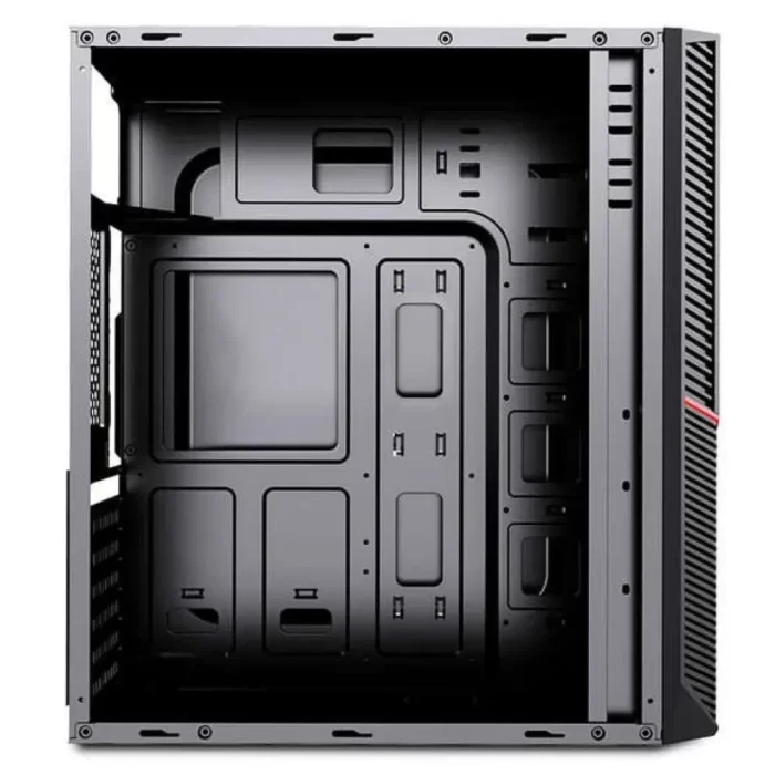 DarkFlash Rainbow-1 Black RGB ATX Gaming PC Case - Image 3