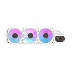 DarkFlash Wave DH360D ARGB Display AIO 360mm Liquid CPU Cooler – White - Image 3