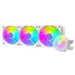 DarkFlash Radiant DC 360 Liquid CPU Cooler – White