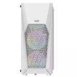 DarkFlash DK150 RGB Mid-Tower ATX Case - White - Image 2