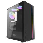 DarkFlash DK151 RGB Mid-Tower ATX Case - Black