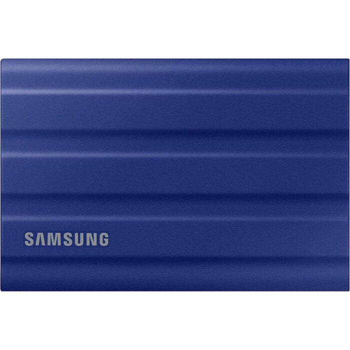 Samsung T7 Shield 1TB Portable SSD, up to 1050MB/s, USB 3.2 Gen2, Rugged, IP65 Rated, for Photographers, Content Creators and Gaming External Solid State Drive, Blue - Image 3