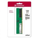 Transcend JetRam 32GB (1x32GB) 4800MHz C40 DDR5 U-DIMM Desktop Memory - Image 2