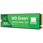 Western Digital WD Green SN3000 500GB NVMe Internal SSD - Solid State Drive, Gen4 PCIe, M.2 2280, Up to 5,000 MB/s