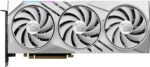 MSI Gaming GeForce RTX 4070 Ti 12GB Gaming X Slim GDRR6X Graphic Card White (Open Box) - Image 2