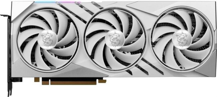 MSI Gaming GeForce RTX 4070 Ti 12GB Gaming X Slim GDRR6X Graphic Card White (Open Box) - Image 2