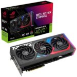 Asus Rog Strix GeForce RTX 4070 Ti 12GB OC Edition Graphics Card (Open Box)