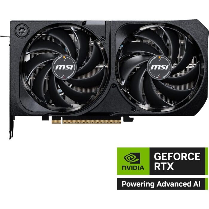 MSI Gaming RTX 5070 12G Shadow 2X OC Graphics Card (12GB GDDR7, 192-bit, Extreme Performance: 2557 MHz, DisplayPort x3 2.1a, HDMI 2.1b, NVIDIA Blackwell Architecture) - Image 4