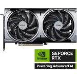 MSI Gaming RTX 5070 12G Ventus 2X OC Graphics Card (12GB GDDR7, 192-bit, Extreme Performance: 2557 MHz, DisplayPort x3 2.1a, HDMI 2.1b, NVIDIA Blackwell Architecture) - Image 2