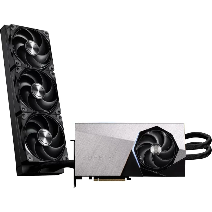 MSI GeForce RTX 5090 32G Suprim Liquid SOC Gaming Graphics Card — 32GB GDDR7 (28Gbps/512-bit), PCIe 5, Boost: 2565MHz, Water Cooling, HDMI 2.1b, DisplayPort 2.1b - Image 2