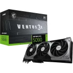 MSI Gaming RTX 5090 32G Ventus 3X OC Graphics Card (32GB GDDR7, 512-bit, Extreme Performance: 2452 MHz, DisplayPort x3 2.1a, HDMI 2.1b, NVIDIA Blackwell Architecture)