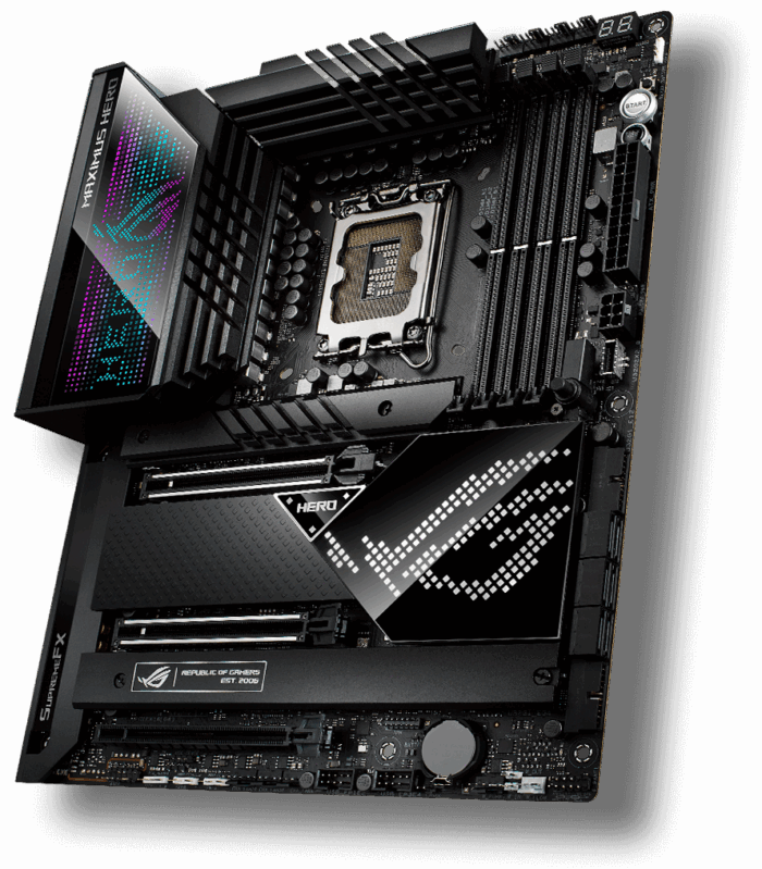 Asus Rog Maximus Z690 Hero Intel 12/13th Gen ATX Motherboard - Image 2