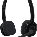 Logitech H151 Stereo Headset with Noise-Canceling Boom Mic