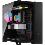 Corsair 6500X Mid-Tower Dual Chamber ATX Case - Black