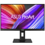 ASUS ProArt Display PA278QEV 27” WQHD (2560 x 1440) Monitor, 100% sRGB, IPS, DisplayPort HDMI DVI-D Mini DP, Calman Verified, ProArt Preset and Palette, Tilt Pivot Swivel Height Adjustable, Black