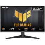 Asus Tuf Gaming VG249Q3A 24” 1080p Monitor - Full HD, 180Hz, 1ms, Fast IPS, Extreme Low Motion Blur, FreeSync Premium, Speakers, DisplayPort, HDMI, Variable Overdrive, 99% sRGB