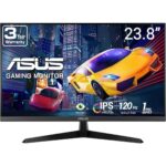 Asus VY249HGR 24 inch 120Hz Gaming Office Computer Monitor - 1080p (Full HD), IPS, 120Hz, 1ms, Adaptive Sync, Eye Care Plus, Blue Light Filter, Flicker Free, SmoothMotion, DisplayWidget