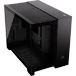 Corsair 2500X Mid-Tower Dual Chamber microATX Case - Black