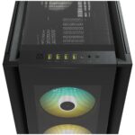 Corsair iCUE 7000X RGB Tempered Glass Full-Tower ATX Case - Black - Image 3