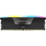 Corsair Vengeance RGB 16GB (1x16GB) 5200MHz CL40 DDR5 RAM Intel XMP iCUE Compatible Computer Memory - Black