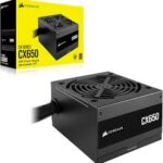 Corsair CX650 650-Watt CX Series 80 Plus Bronze ATX Power Supply (CP-9020278-UK)