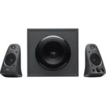 Logitech Z625 Powerful THX Certified 2.1 Speaker System with Optical Input, Black